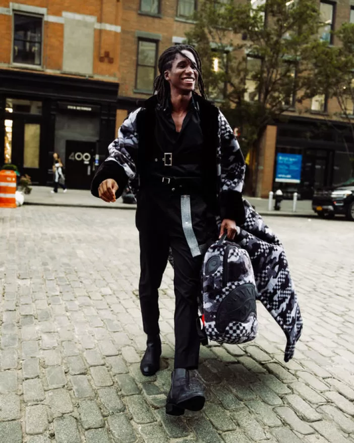 BACKPACKS*Sprayground 3AM PLUSH ASPEN HIGHLANDS BACKPACK