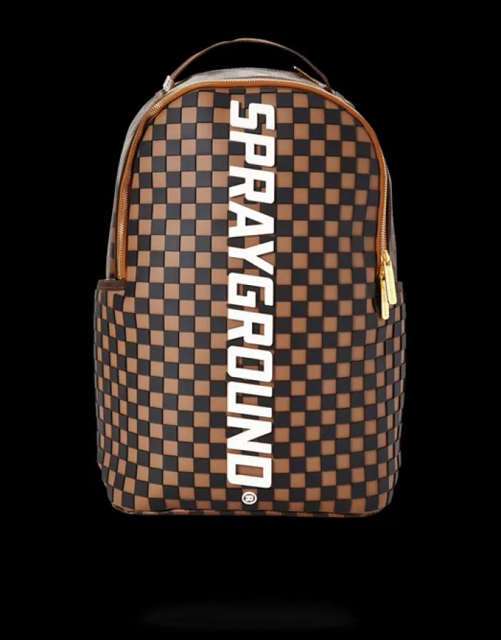 BACKPACKS*Sprayground 3D MOLDED RUBBER CHECKERED LOGO