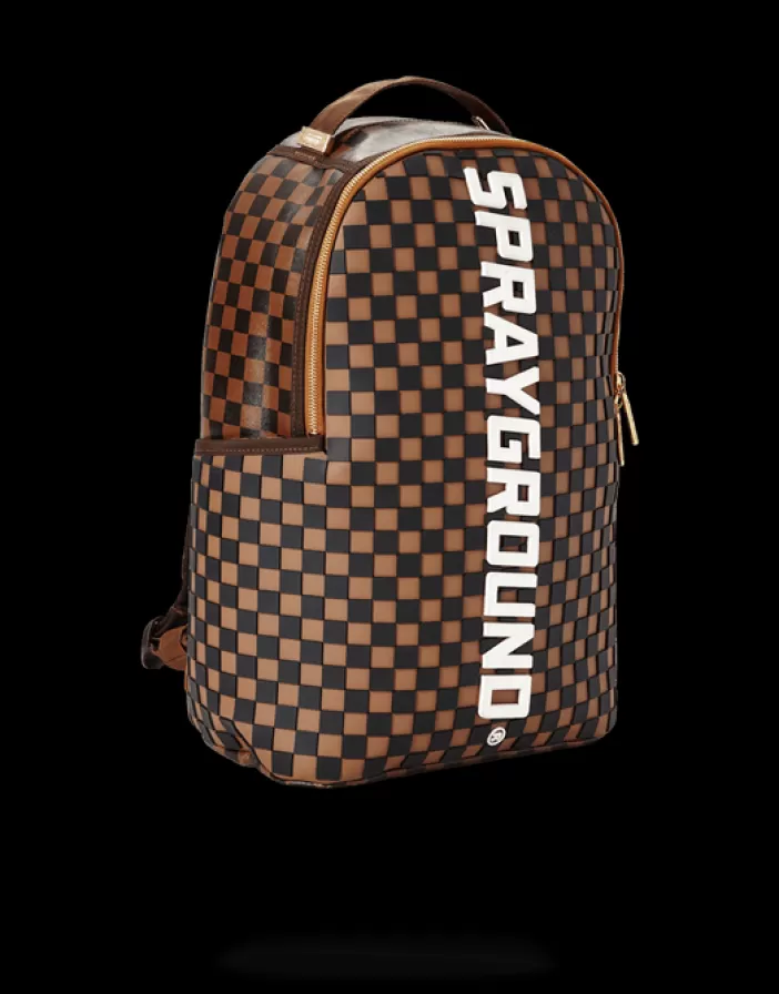 BACKPACKS*Sprayground 3D MOLDED RUBBER CHECKERED LOGO