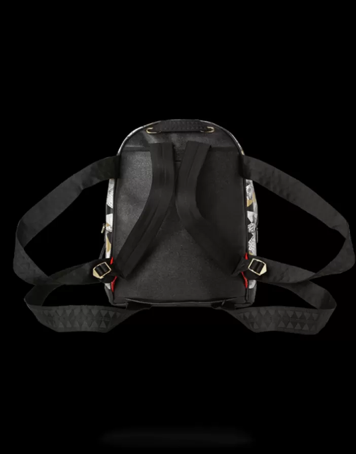 BACKPACKS*Sprayground 6-STRAP FRACTAL MONEY EMPEROR