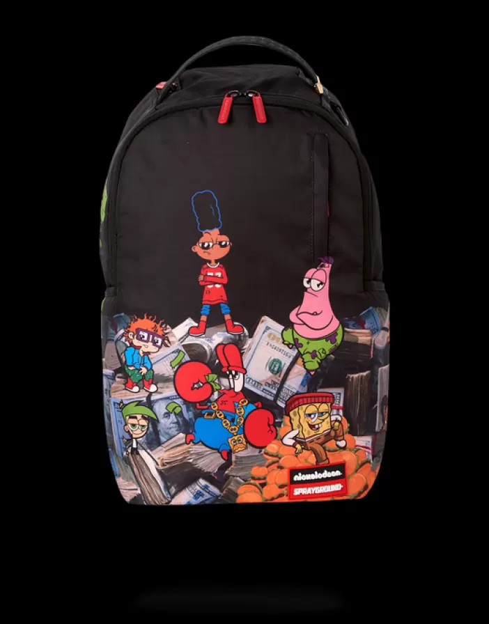 BACKPACKS*Sprayground 90'S NICK: MONEY STACKS BACKPACK