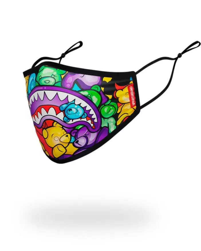 FACE MASKS*Sprayground ADULT GUMMY LIPS FORM FITTING FACE MASK
