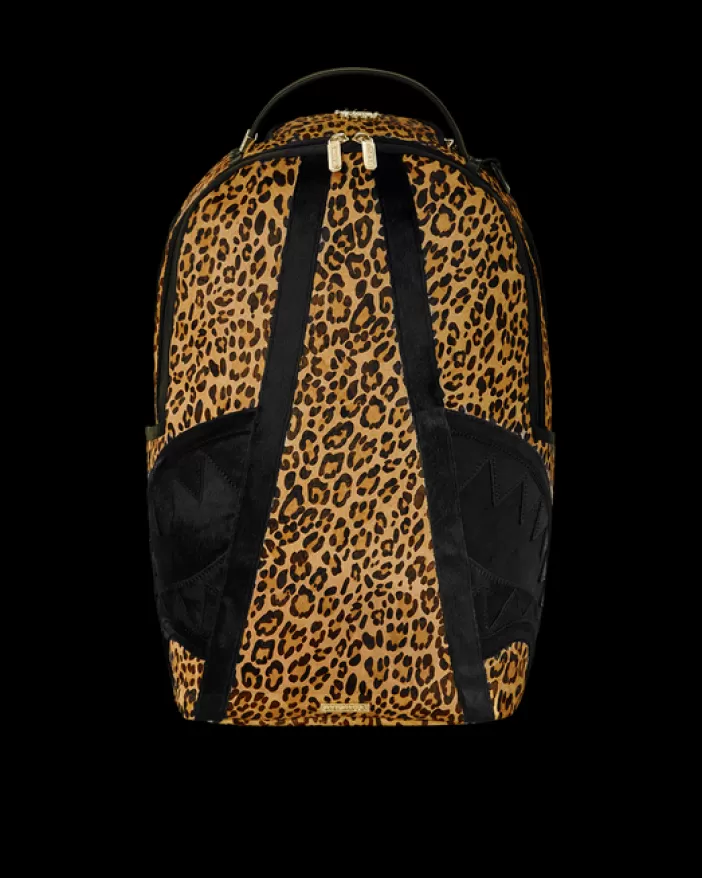 BACKPACKS*Sprayground AFRICAN INTELLIGENCE 9 COURAGE LIVES ON BACKPACK - SANDFLOWER COLLAB