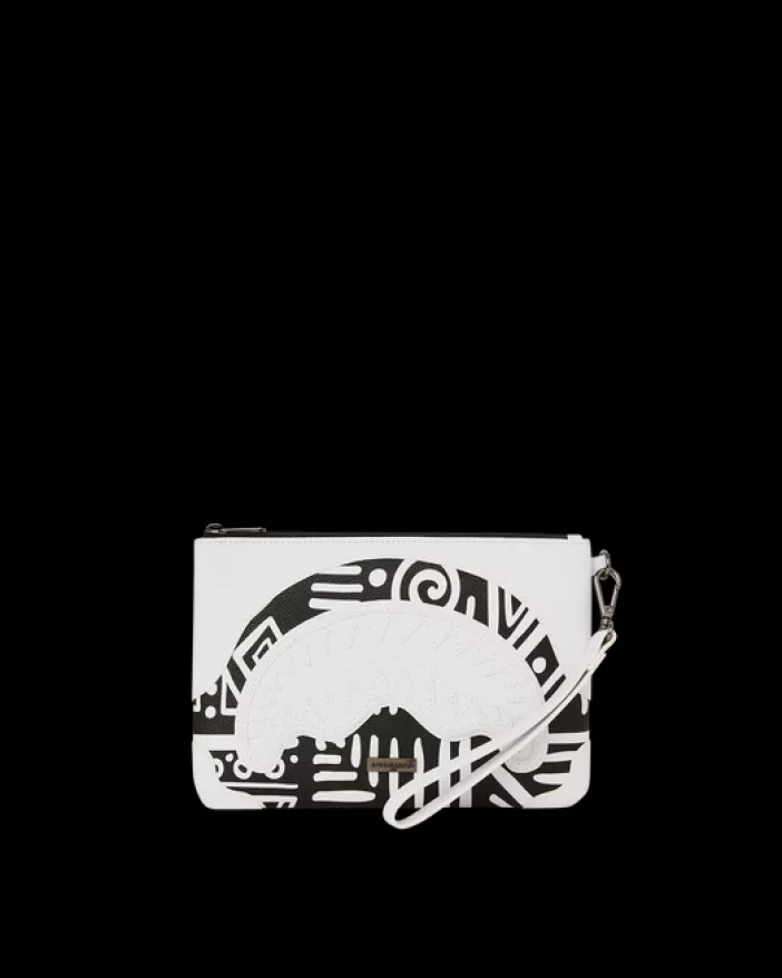 CROSSOVER CLUTCHES*Sprayground A.I.8 AFRICAN INTELLIGENCE - ORIGIN STORY CROSSOVER CLUTCH