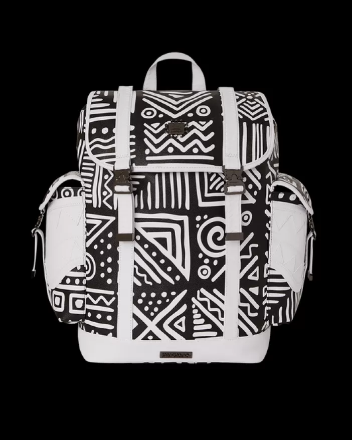 MONTE CARLO | BACKPACKS*Sprayground A.I.8 AFRICAN INTELLIGENCE - ORIGIN STORY MONTE CARLO
