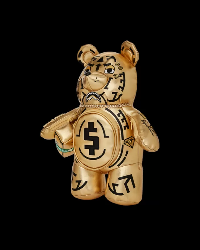 TEDDY BEAR BACKPACKS | BACKPACKS*Sprayground A.I.8 AFRICAN INTELLIGENCE PATH TO THE FUTURE II MEDIUM MONEYBEAR TEDDYBEAR BACKPACK