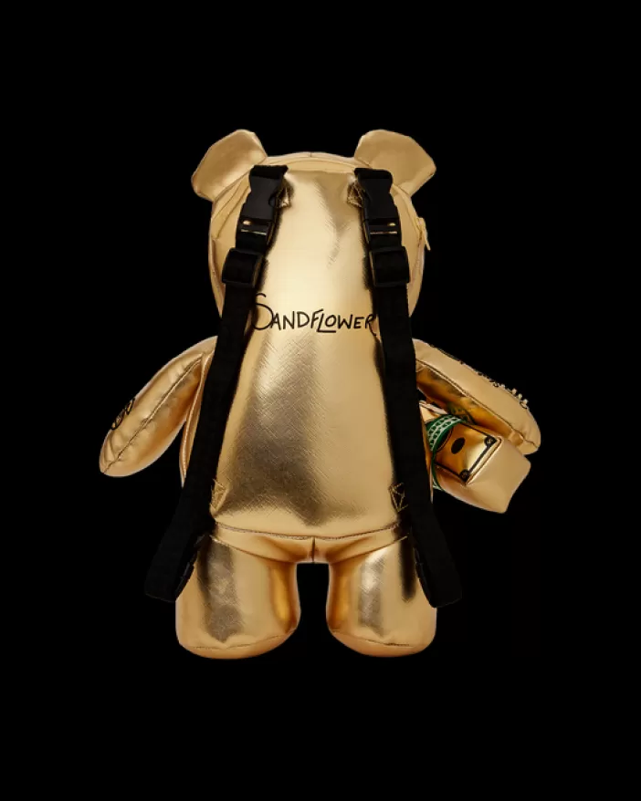 TEDDY BEAR BACKPACKS | BACKPACKS*Sprayground A.I.8 AFRICAN INTELLIGENCE PATH TO THE FUTURE II MEDIUM MONEYBEAR TEDDYBEAR BACKPACK