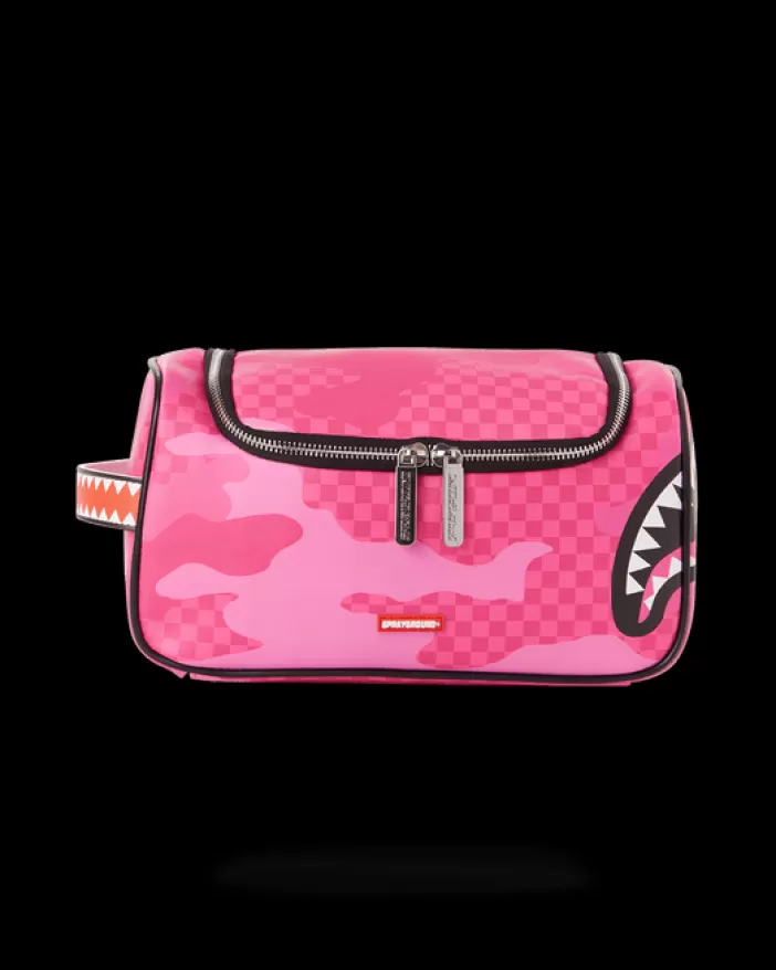 TOILETRIES AKA MONEY BAGS*Sprayground ANIME CAMO TOILETRY BAG