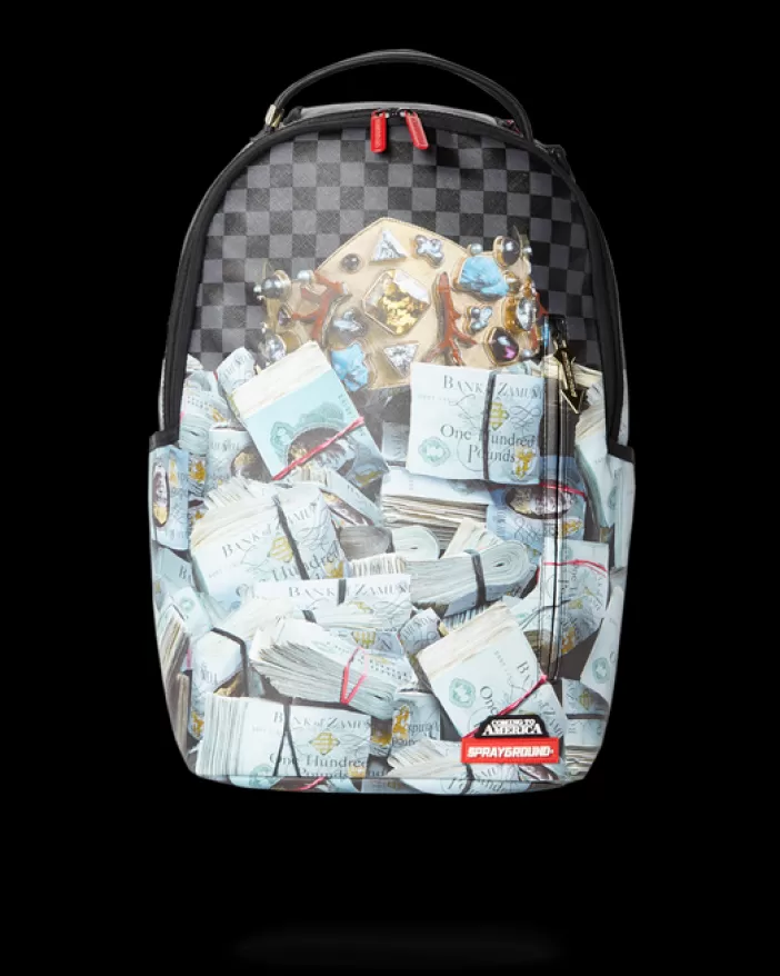 BACKPACKS*Sprayground BANK STACKS OF ZAMUNDA COMING 2 AMERICA BACKPACK