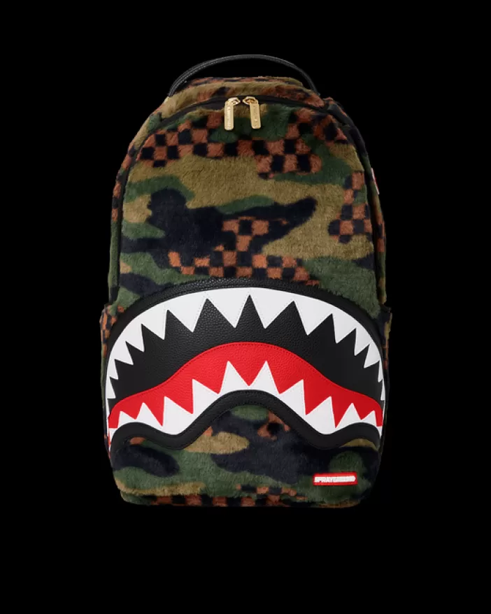 BACKPACKS*Sprayground BIG SKY FUR SHARK BACKPACK