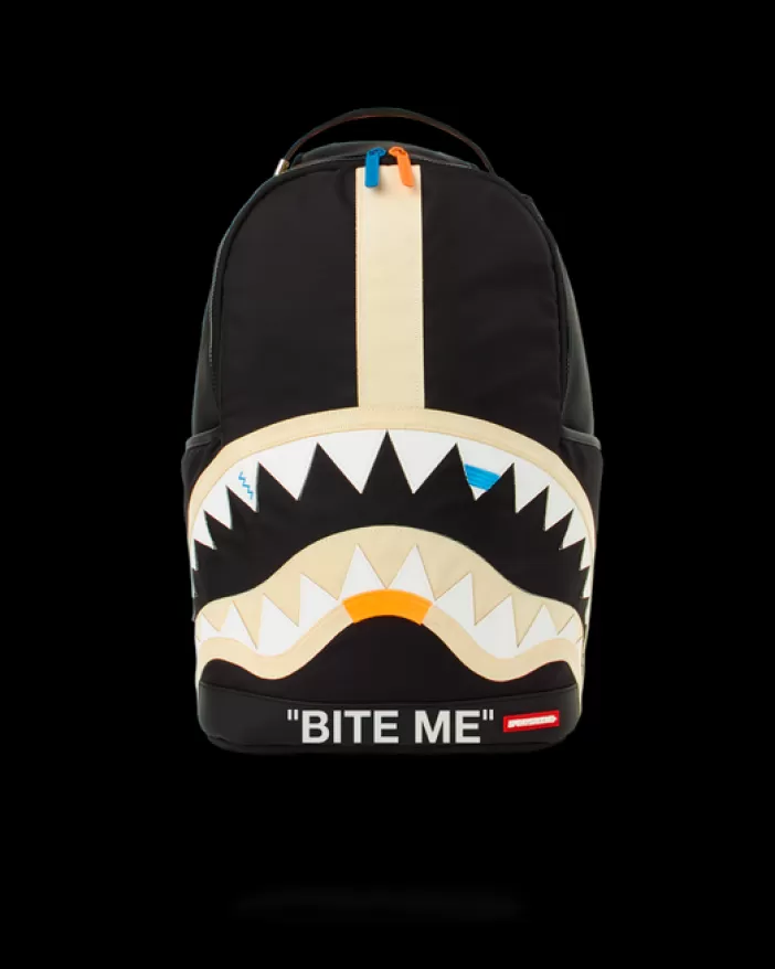 BACKPACKS*Sprayground BITE ME SHARK (BLACK) BACKPACK