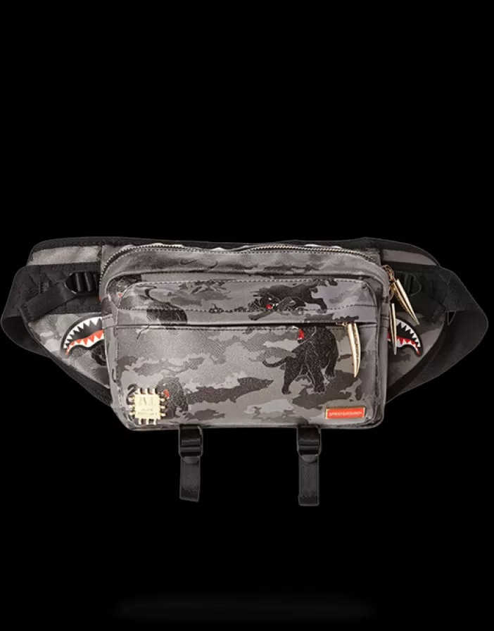CROSSBODYS*Sprayground BLACK PANTHERA CAMO CROSSBODY