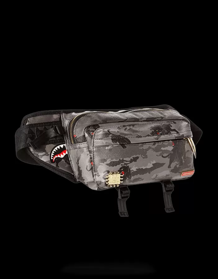 CROSSBODYS*Sprayground BLACK PANTHERA CAMO CROSSBODY