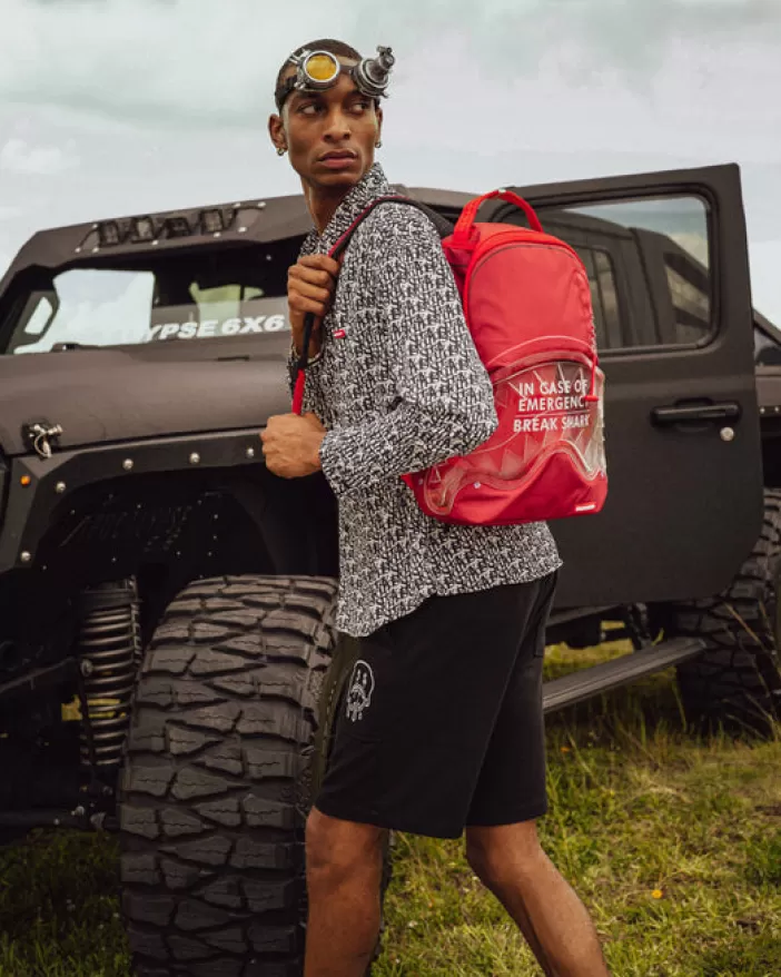 BACKPACKS*Sprayground BREAK IN CASE OF EMERGENCY SHARK (DLXR)