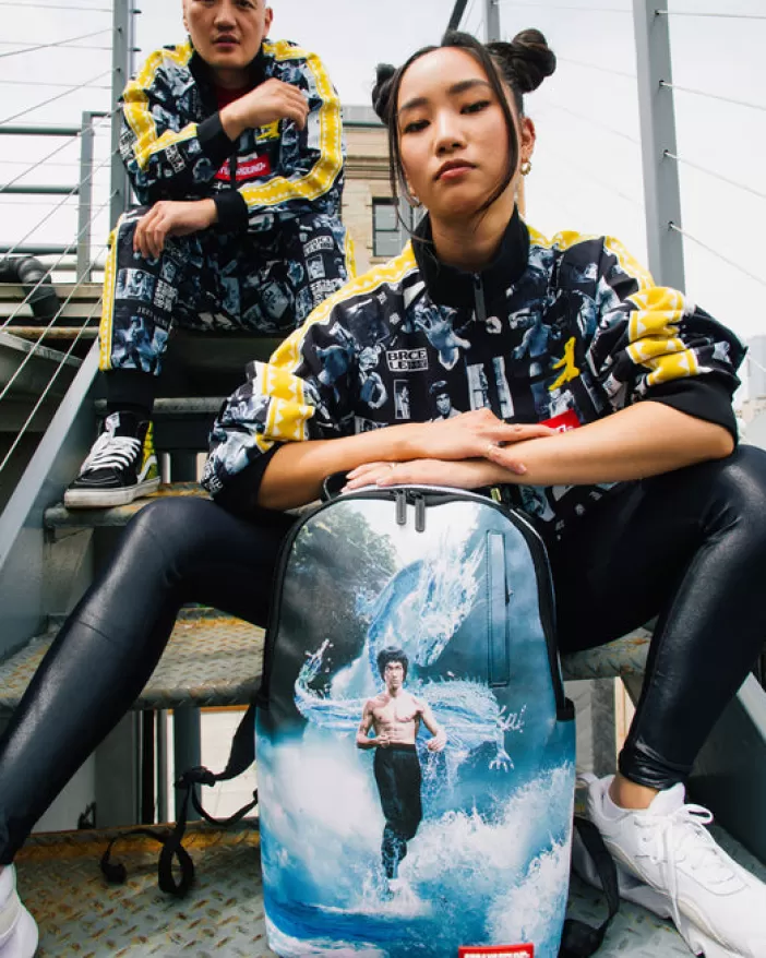 BACKPACKS*Sprayground BRUCE LEE WATER DRAGON BACKPACK (DLXV)