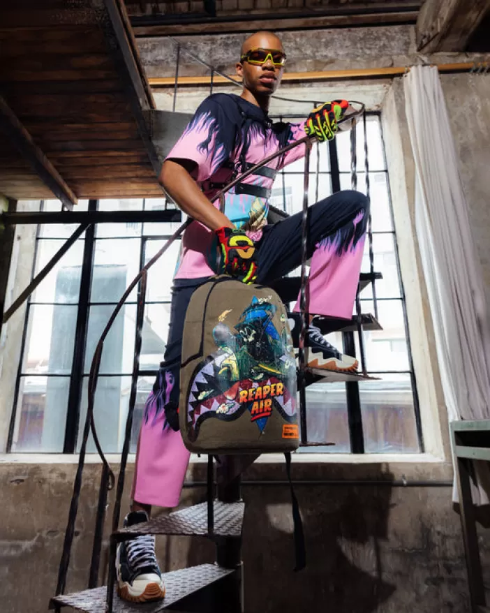BACKPACKS*Sprayground CALL OF DUTY REAPER AIR SHARK BACKPACK
