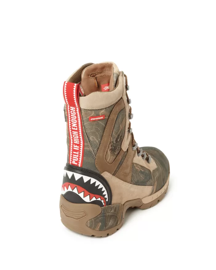 BOOTS*Sprayground CAMO TERRAIN FUERZA COBRA PARATROOPER BOOTS - MADE IN COLOMBIA NUMBERED 1/280 PAIRS