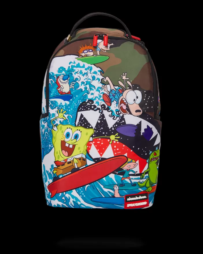 BACKPACKS*Sprayground CAMOKAWA 90S SURFERS BACKPACK (DLXR)