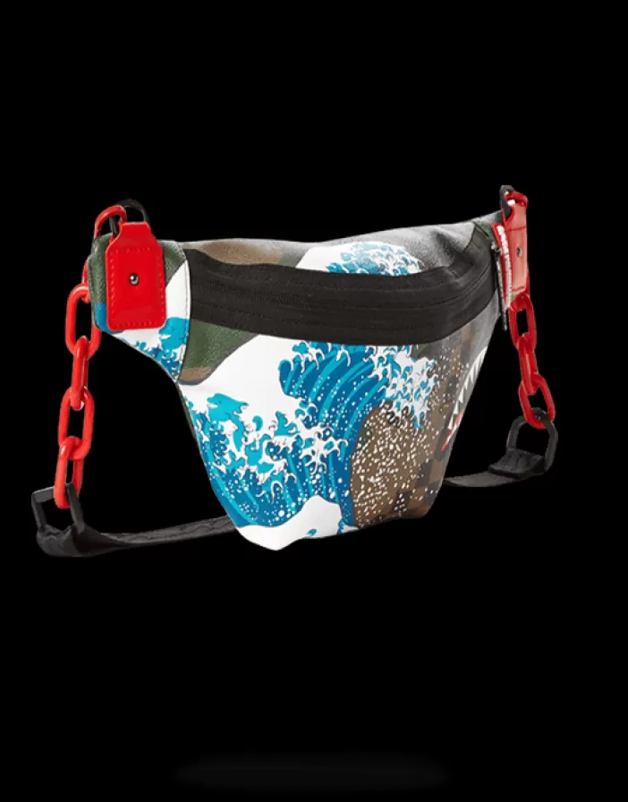 CROSSBODYS*Sprayground CAMOKAWA WAVE SHARK CROSSBODY