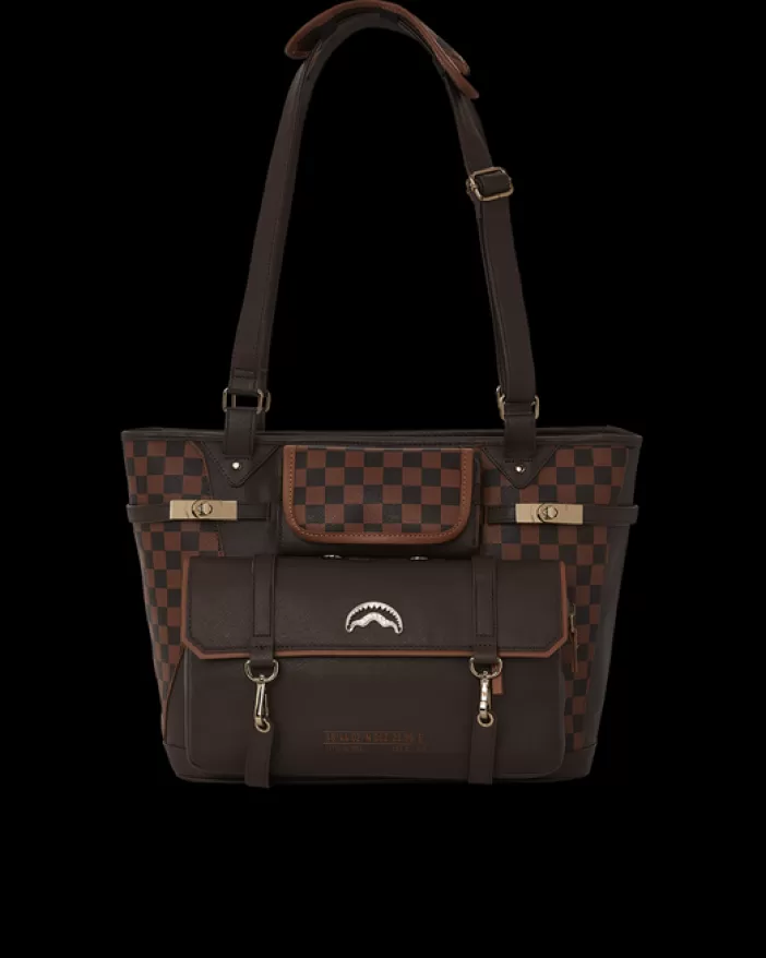 TOTES | HANDBAGS*Sprayground CHECKMATE ROYALE TOTE