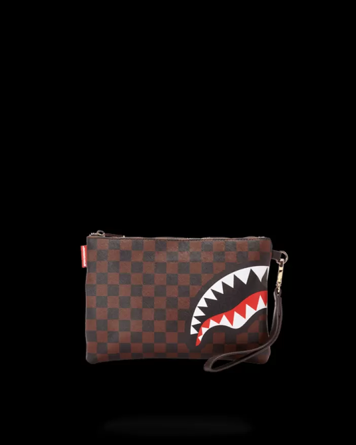 CROSSOVER CLUTCHES*Sprayground CHECKS IN CAMOFLAUGE CROSSOVER CLUTCH