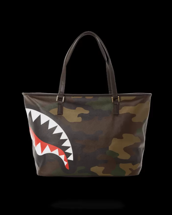 TOTES*Sprayground CHECKS IN CAMOFLAUGE TOTE