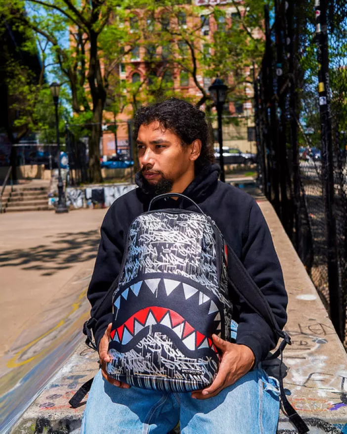 BACKPACKS*Sprayground CHROME CRUSHER BACKPACK (DLXV)