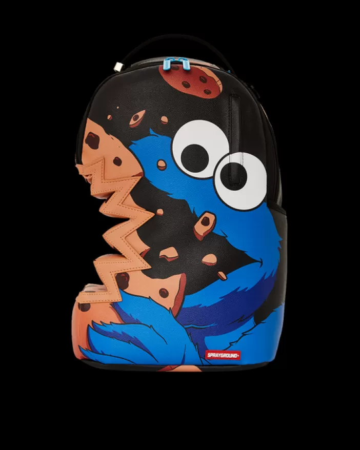 BACKPACKS*Sprayground COOKIE MONSTER COOKIE SHARKBITE BACKPACK (DLXV)