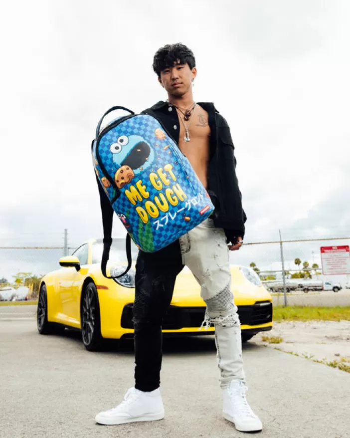 BACKPACKS*Sprayground COOKIE MONSTER ME GET DOUGH (DLXV)