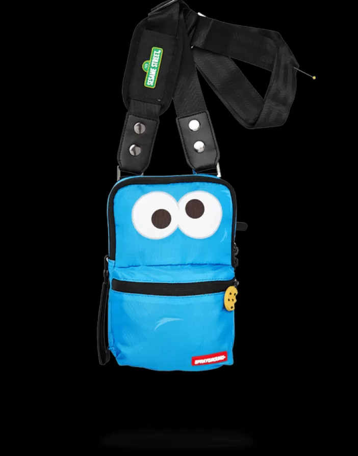 SLINGS | CROSSBODYS*Sprayground COOKIE MONSTER SHARK SLING