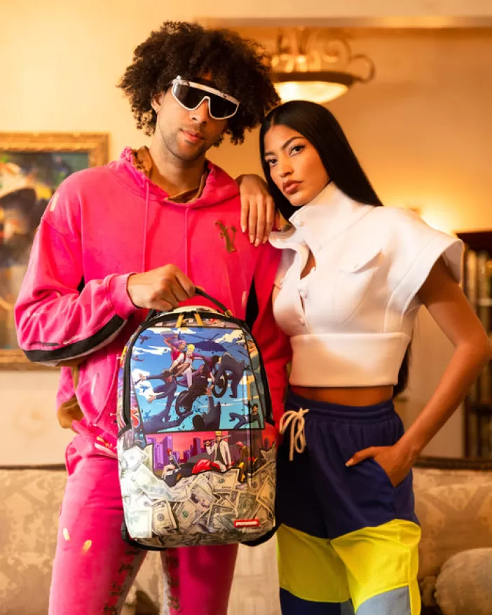 BACKPACKS*Sprayground DANGEROUS DUO BACKPACK (DLXV)