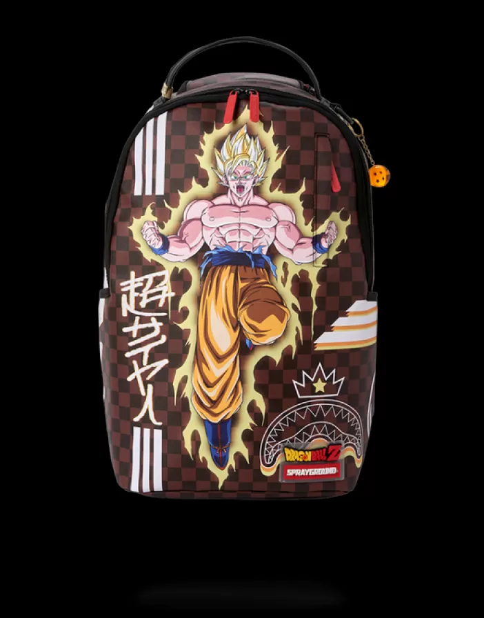 BACKPACKS*Sprayground DBZ: SUPER SAIYAN BACKPACK