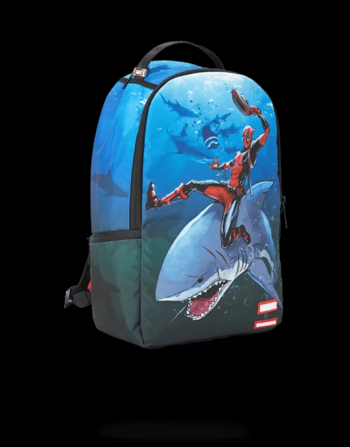 BACKPACKS*Sprayground DEADPOOL ATTACK SHARK