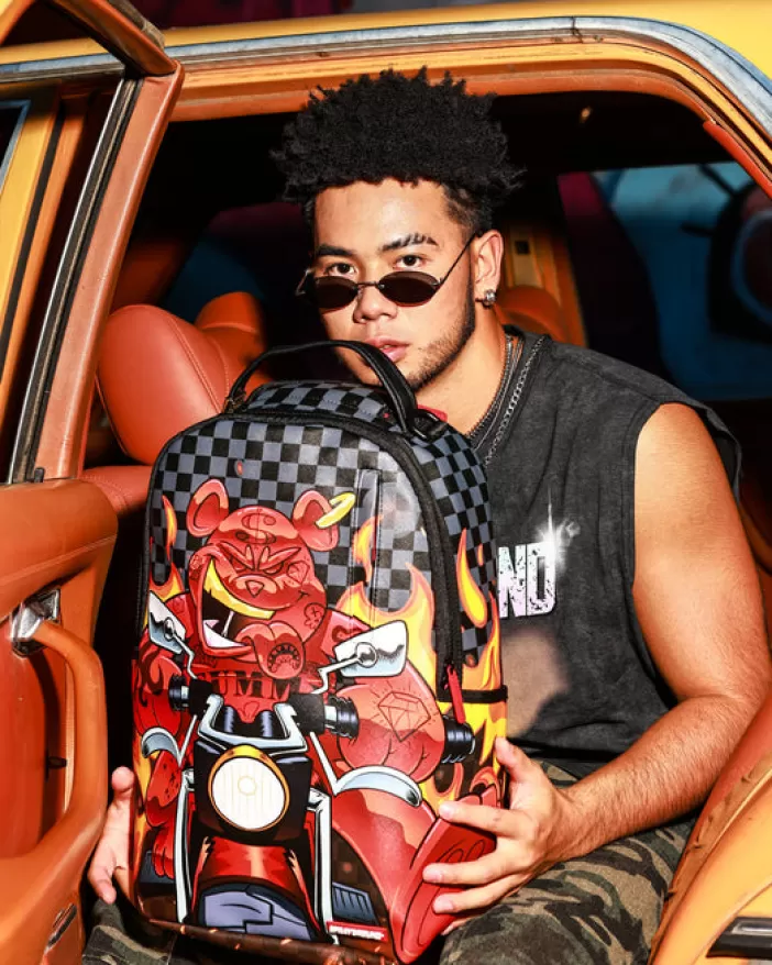 BACKPACKS*Sprayground DIABLO BURNER SHARK BACKPACK (DLXV)