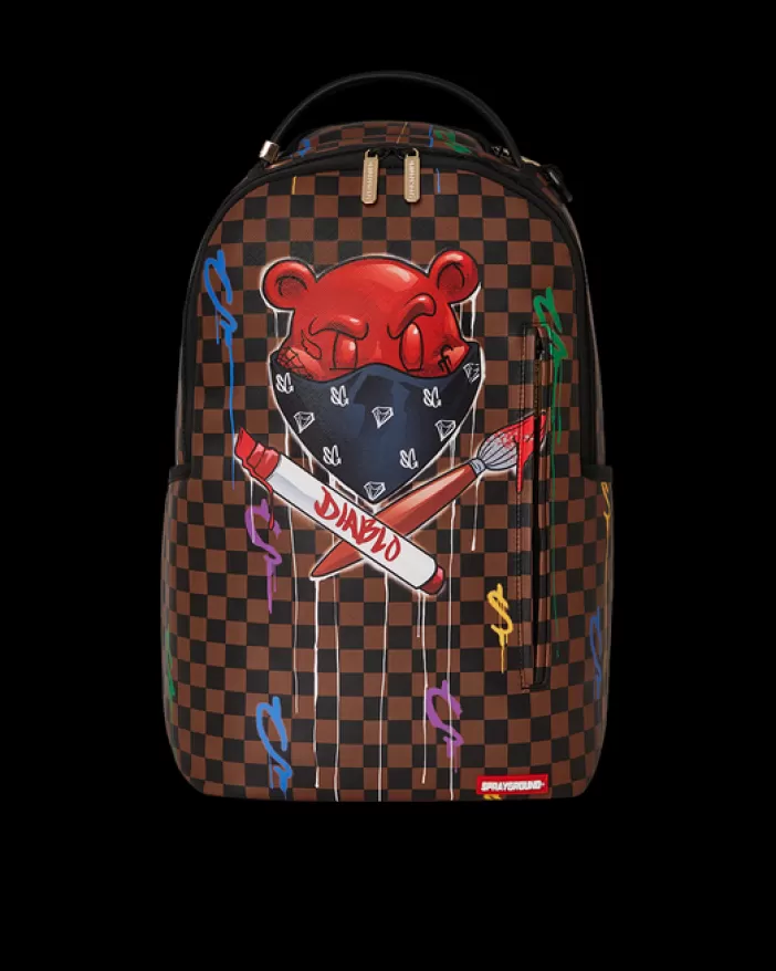 BACKPACKS*Sprayground DIABLO MIDNIGHT GAMES BACKPACK