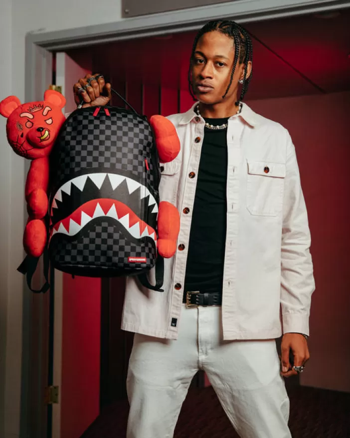 BACKPACKS*Sprayground DIABLO PLUSH WRAPAROUND BACKPACK (DLXV)