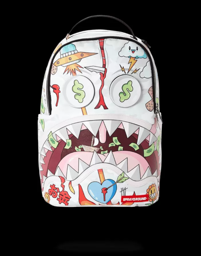 BACKPACKS*Sprayground DISTURBED SHARK