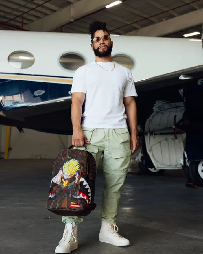 BACKPACKS*Sprayground DRAGON BALL Z CHECKED SMASH (DLXV)