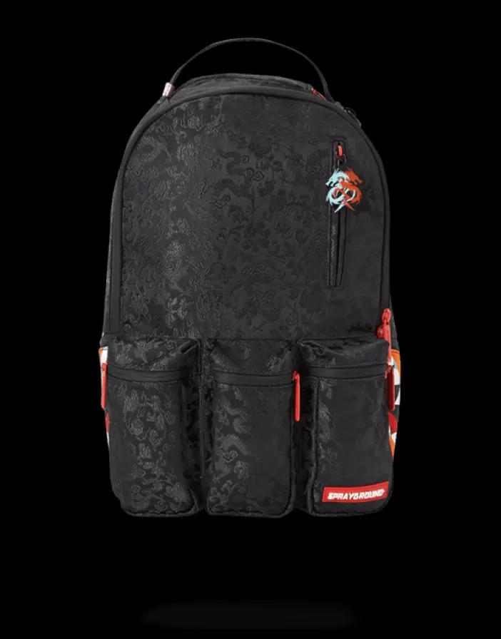 BACKPACKS*Sprayground DRAGON SIDE SHARK CARGO