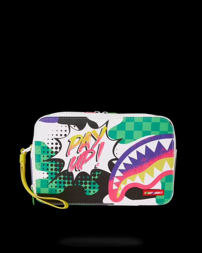 TOILETRIES AKA MONEY BAGS*Sprayground DREAMY TECHNICOLOR TOILETRY BAG