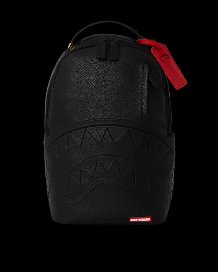 BACKPACKS*Sprayground EMBOSSED SHARK TRAVELER BACKPACK (DLXV)