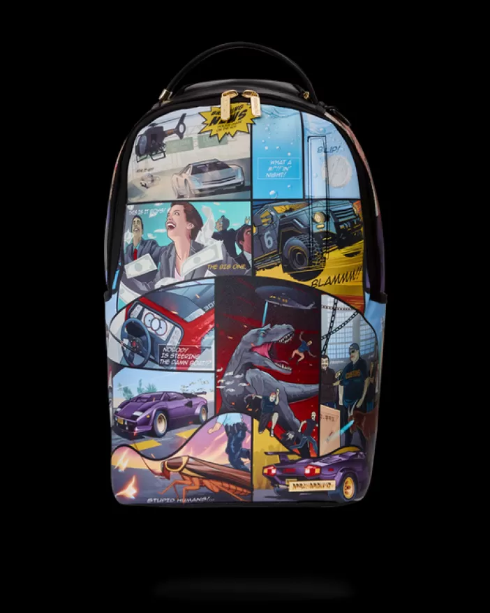 BACKPACKS*Sprayground EVERYDAY'S A MOVIE BACKPACK (DLXV)