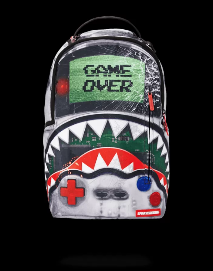 BACKPACKS*Sprayground GAME OVER SHARK