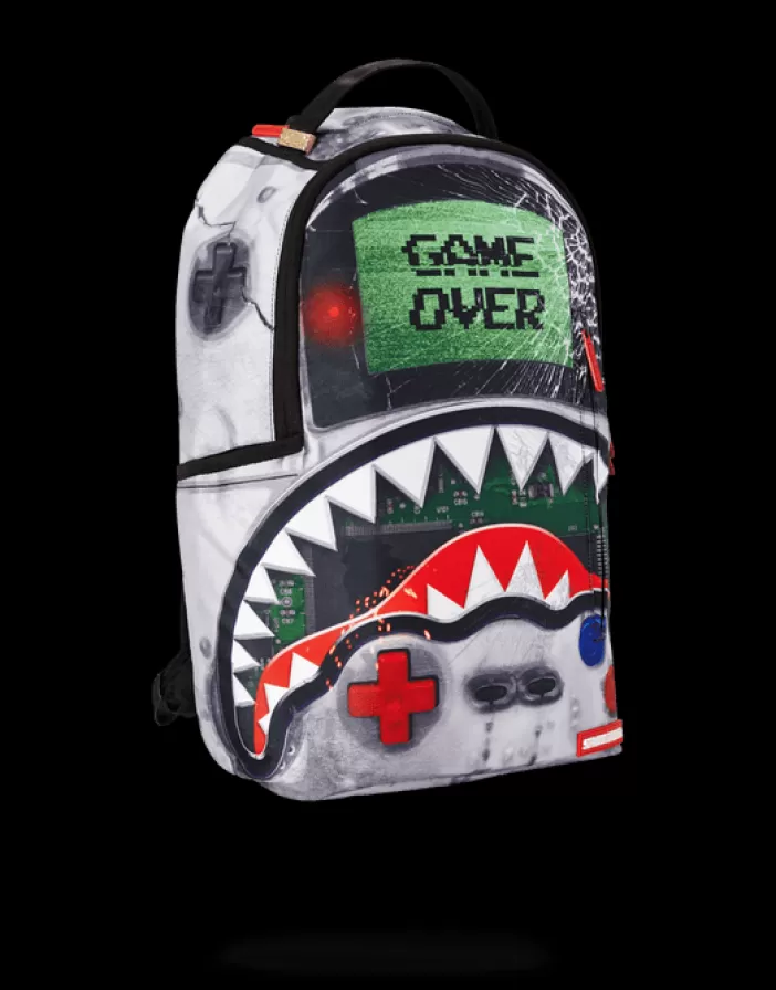 BACKPACKS*Sprayground GAME OVER SHARK