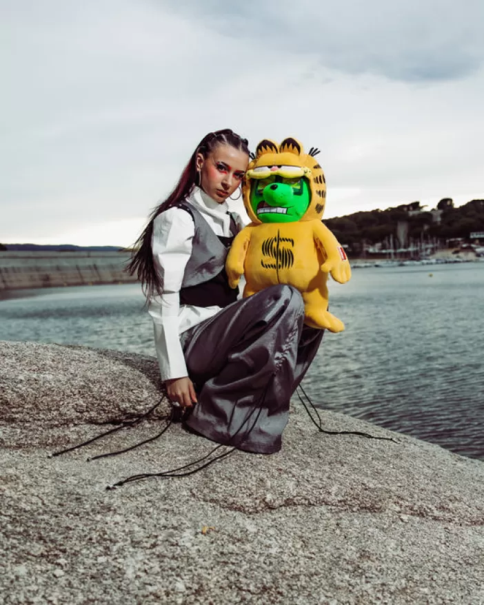 TEDDY BEAR BACKPACKS | BACKPACKS*Sprayground GARFIELD MONEYBEAR SUIT TEDDYBEAR BACKPACK