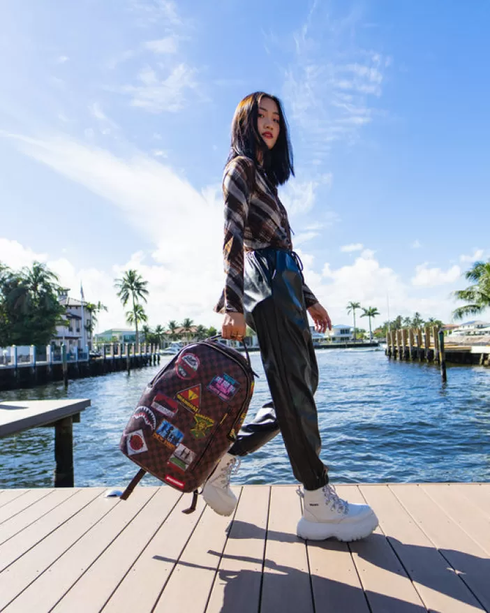 BACKPACKS*Sprayground GLOBAL MOGUL DLXV BACKPACK