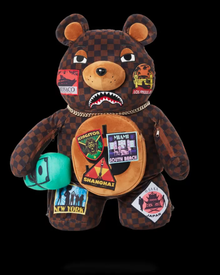TEDDY BEAR BACKPACKS | BACKPACKS*Sprayground GLOBAL MOGUL MONEYBEAR TEDDYBEAR BACKPACK