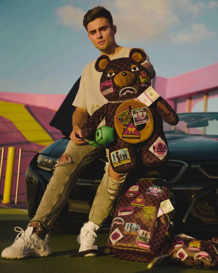 TEDDY BEAR BACKPACKS | BACKPACKS*Sprayground GLOBAL MOGUL MONEYBEAR TEDDYBEAR BACKPACK