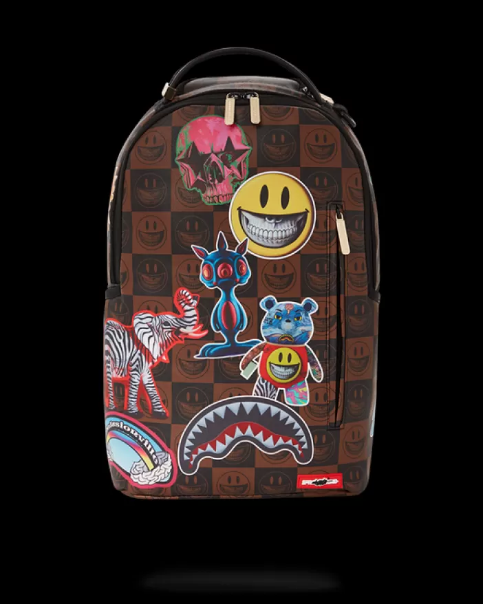 BACKPACKS*Sprayground GLOBAL MOGUL POPAGANDA RON ENGLISH EDITION BACKPACK