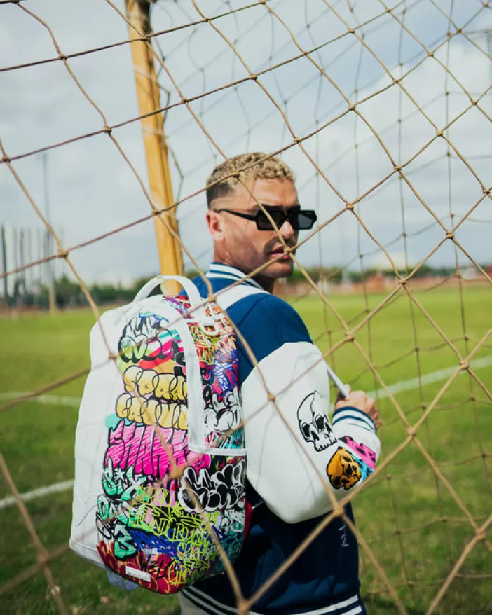 BACKPACKS*Sprayground HALF GRAFF BACKPACK (DLXV)